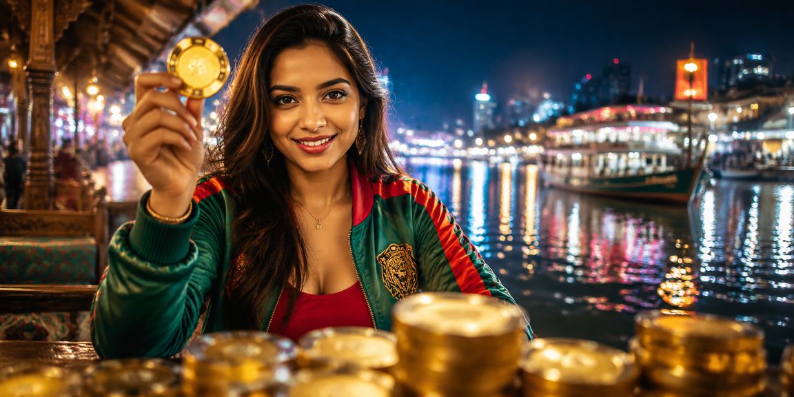 বরিশাল সমুদ্র সৈকতে মোবাইলে গেম খেলছেন ব্যবহারকারী